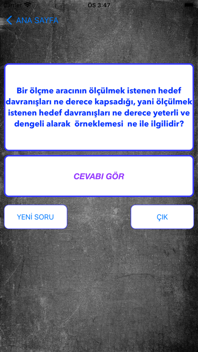 Uzman Öğretmenlik Sınavı %100 Screenshot