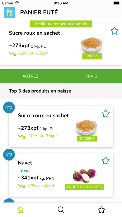 Panier Futé Screenshot