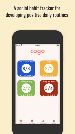 Game screenshot Cogo - Group Habit Tracker mod apk