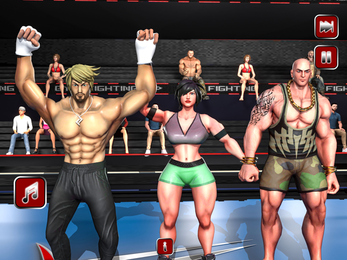 Wrestling Pro Fighting game 3D