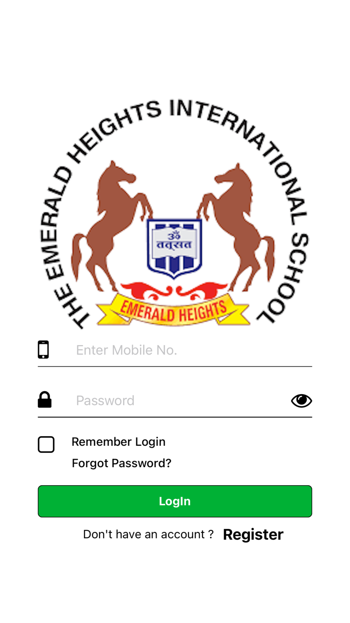 Emerald Heights Parent App