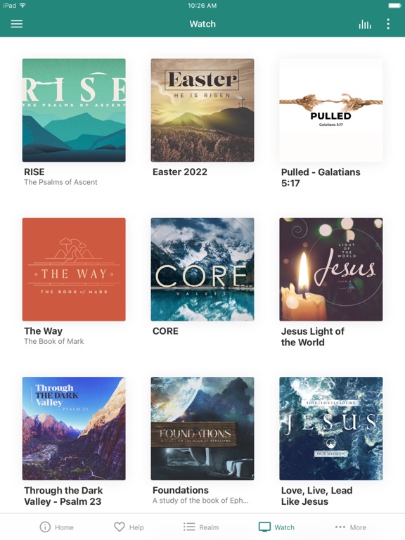 Spring Hills Baptist Church iPad screenshot 3 - Lifestyle app