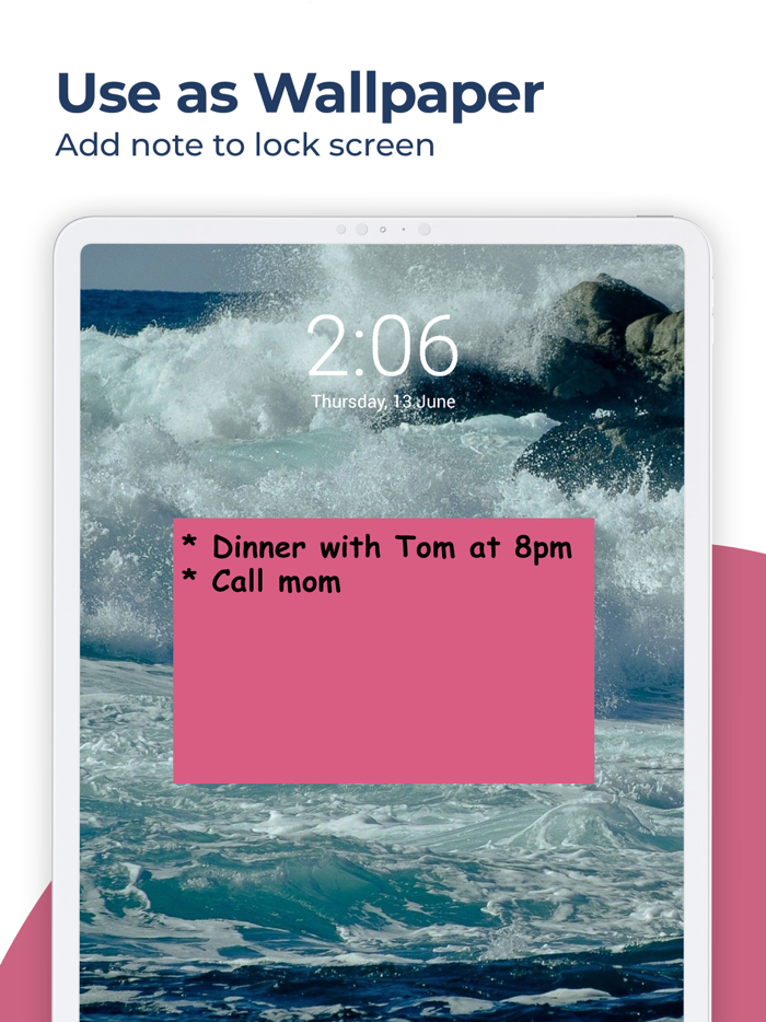 Sticky Widget ToDo Notes App