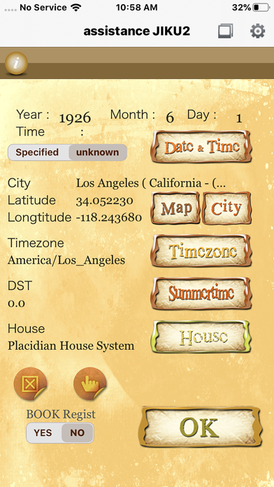 assistance JIKU 2 - horoscope Screenshot