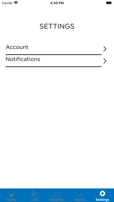 PSU Campus Athletics Network Screenshot
