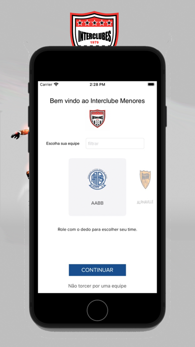 Interclubes Menores Screenshot