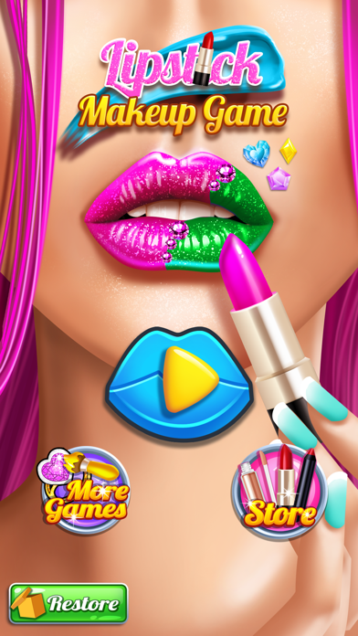 Lips Coloring & Painting Screenshot