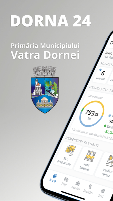 Dorna24 Servicii Online Screenshot