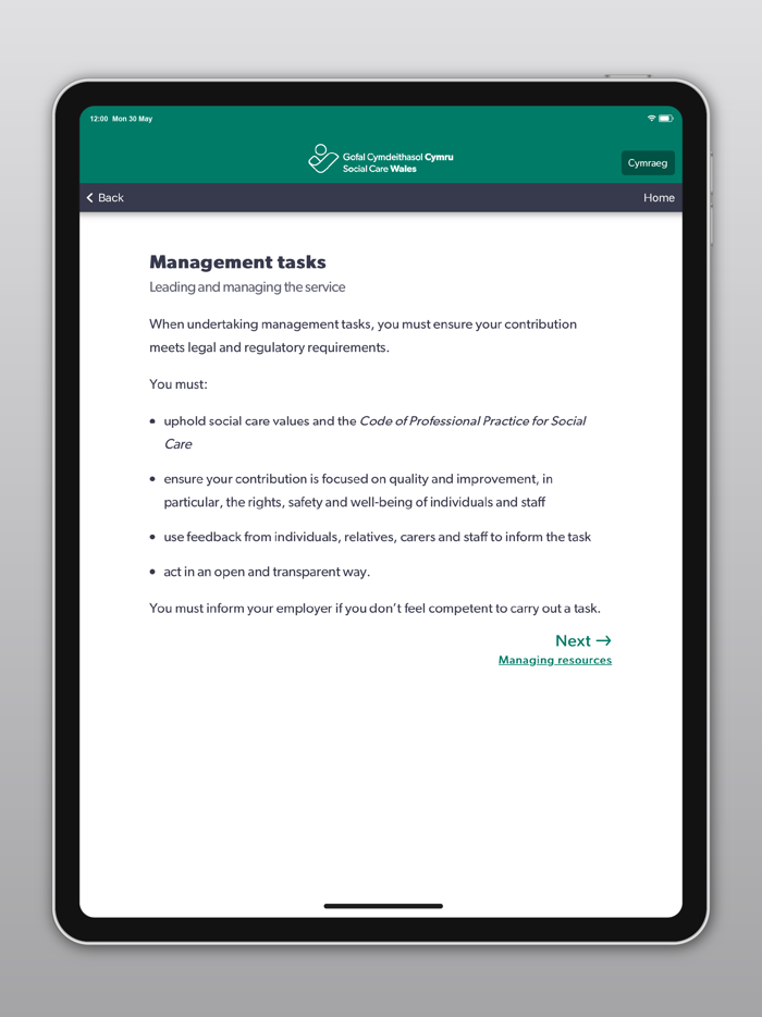 The Social Care Manager