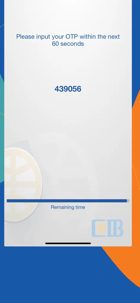 CIB OTP Token - Finance App | MWM