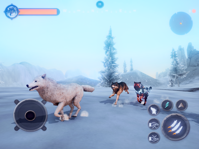 Wild Wolf Animals Simulator 3d Screenshot