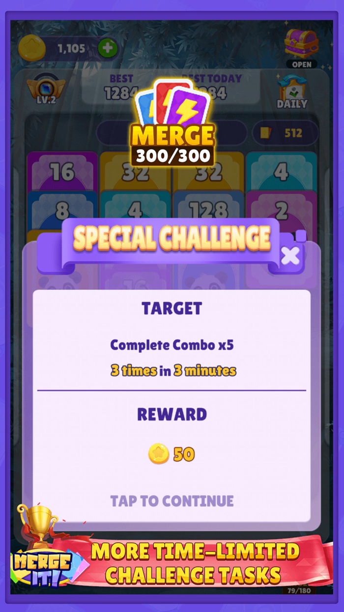 Merge it-2048 Puzzle Game