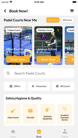 Game screenshot Just Padel - Courts of Choice hack