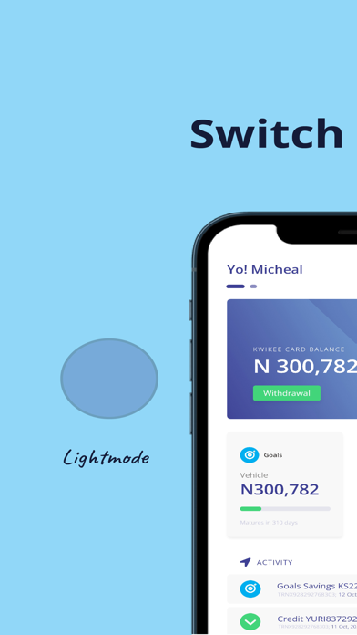 Kwikee - Credit and Savings Screenshot