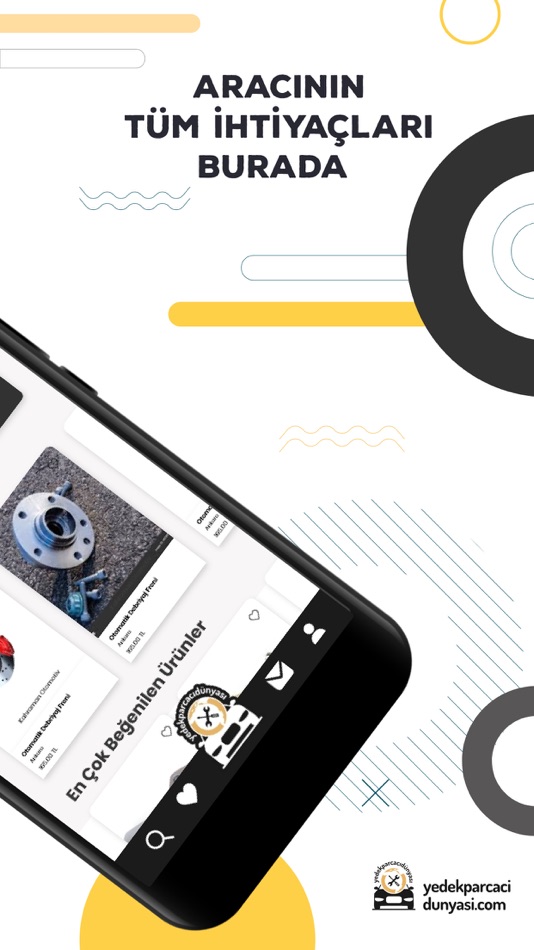 #2. Yedek Parçacı Dünyası (iOS) Podle: YC YAZILIM