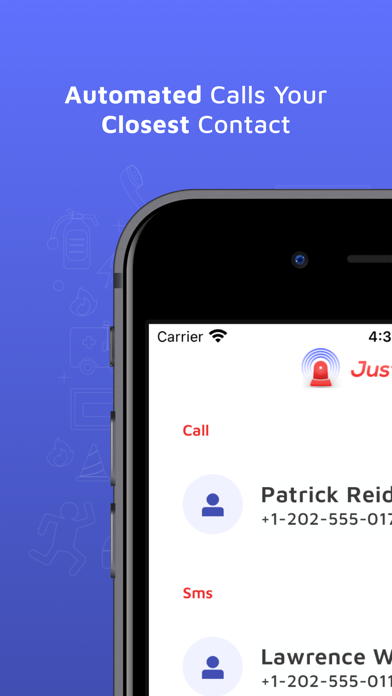 Just N' Case - Smart SOS App Screenshot