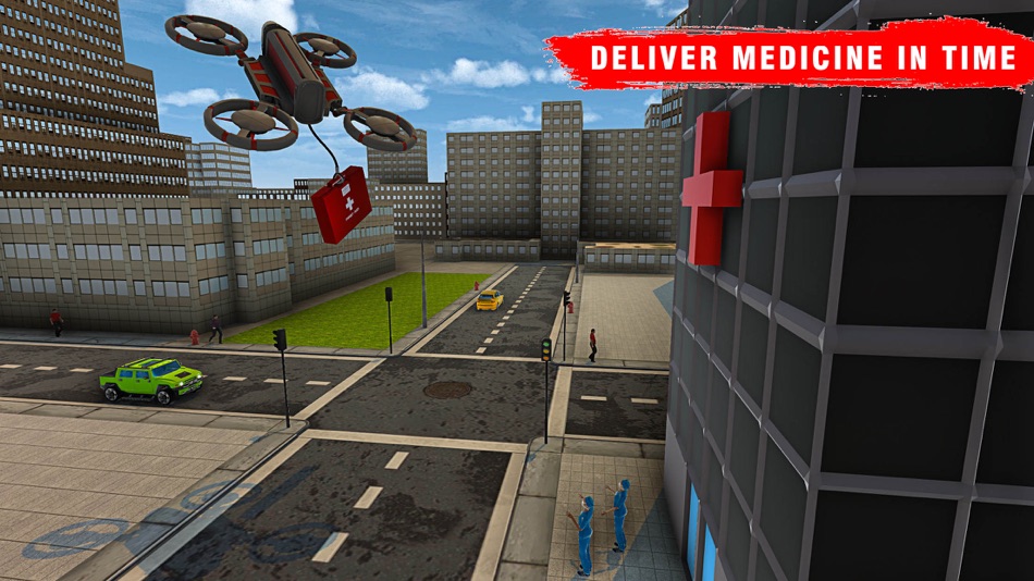 Flying Drone Flight Simulator - 1.0 - (iOS)