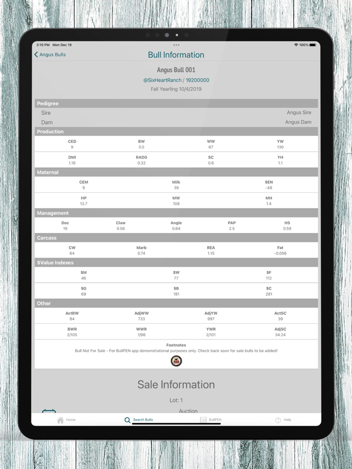 BullPEN A Beef Cattle App