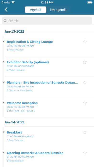 Northstar Meetings Group Screenshot