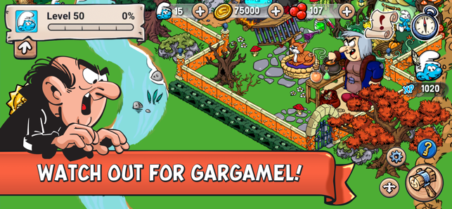 ‎Smurfs' Village Screenshot