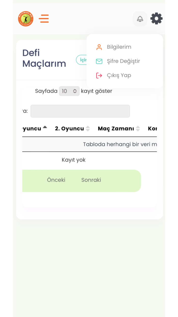 Altıkulaç Tenis Akademi