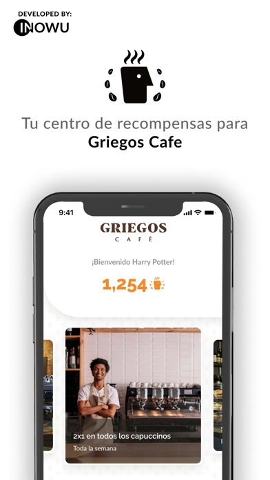 Griegos Café Screenshot
