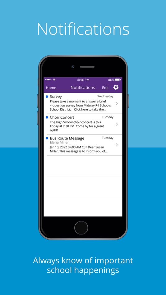 #1. Midway R-I Schools (iOS) 由: Midway R-I School District