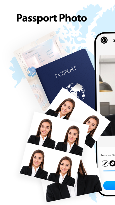 Passport Size ID Photo Makerのおすすめ画像1