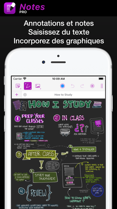 Screenshot #1 pour Notes Pro - Prise de notes