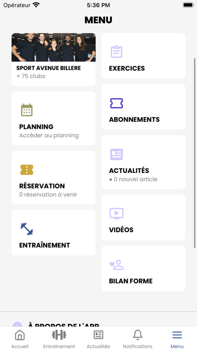 Sport Avenue France Screenshot