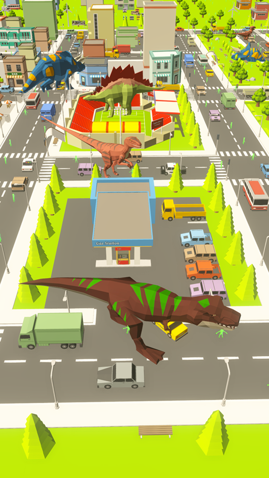 Dinosaur Rampage Dino Games - 1.0 - (iOS)