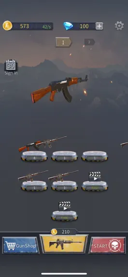 Game screenshot Merge Idle Gun mod apk