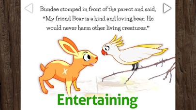 Brave Bundee. Kids Bunny Story Screenshot