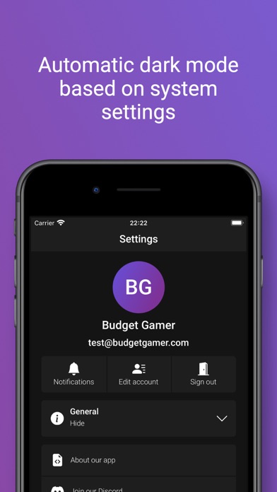 Budget Gamer Screenshot