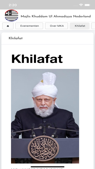 MKA Nederland Screenshot