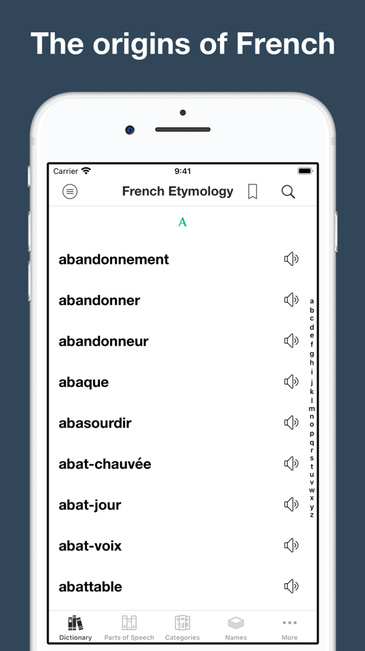 French Etymology and Origins - 2.0 - (iOS)