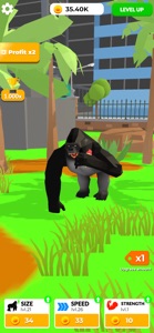 Idle Gorilla: Evolution Empire screenshot #1 for iPhone