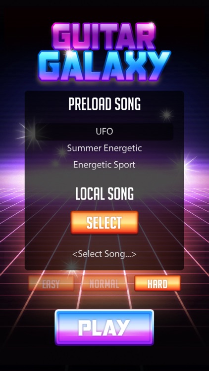 Guitar Galaxy: Rhythm game