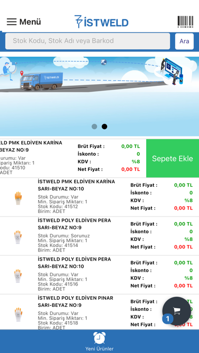 İstweld B2B Screenshot