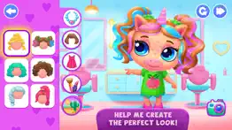 unicorn fashionista kids games iphone screenshot 1
