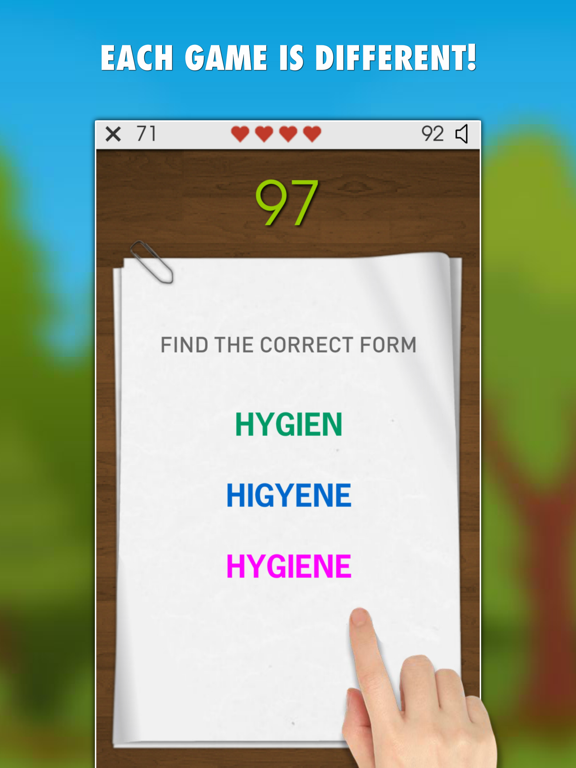 Screenshot #4 pour Spelling Master Game