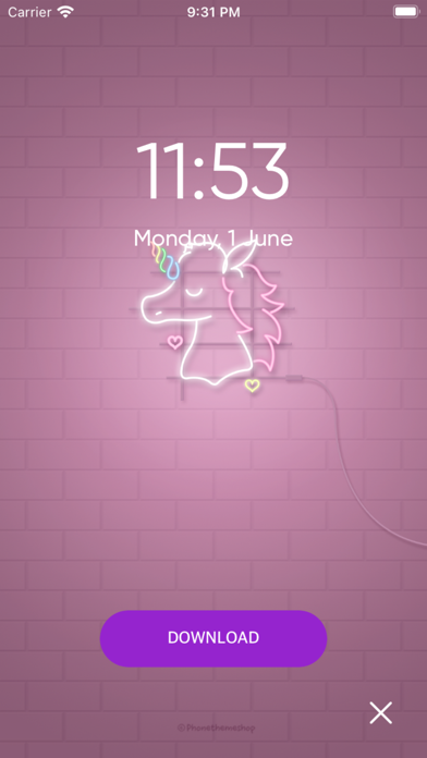 Unicorn kawaii wallpapers HD Screenshot