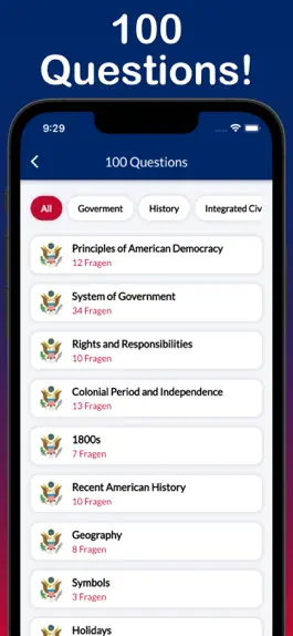 Game screenshot US Citizenship Practice 2022 apk