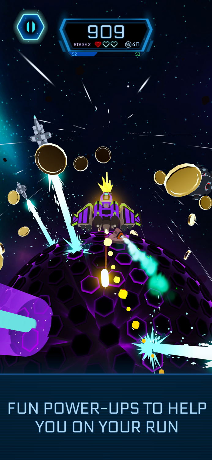 Galaxy Swirl Action Runner