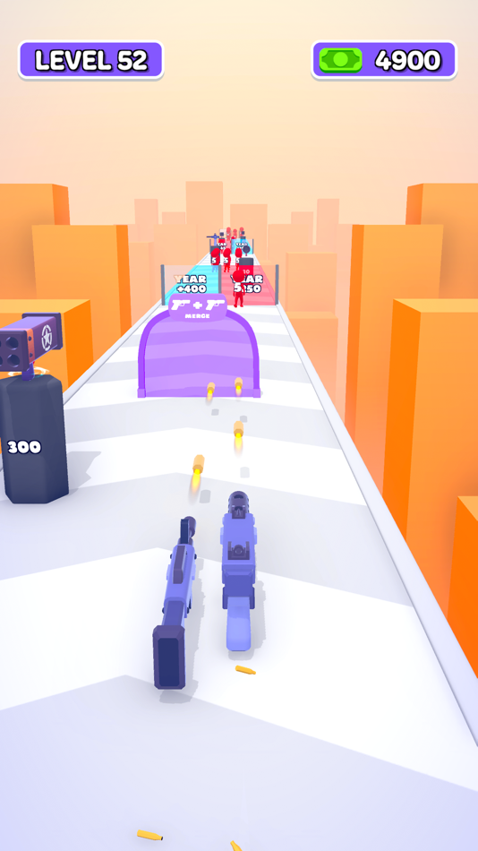 #8. Gun Merge 3D (iOS) 由: Hande Oney