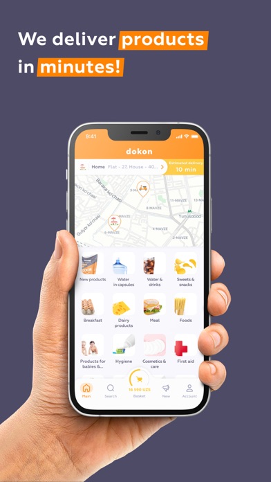 DOKON: Groceries Delivery Screenshot