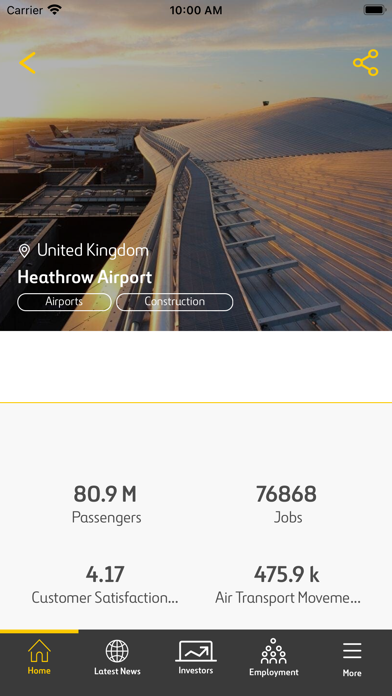 Ferrovial app Screenshot