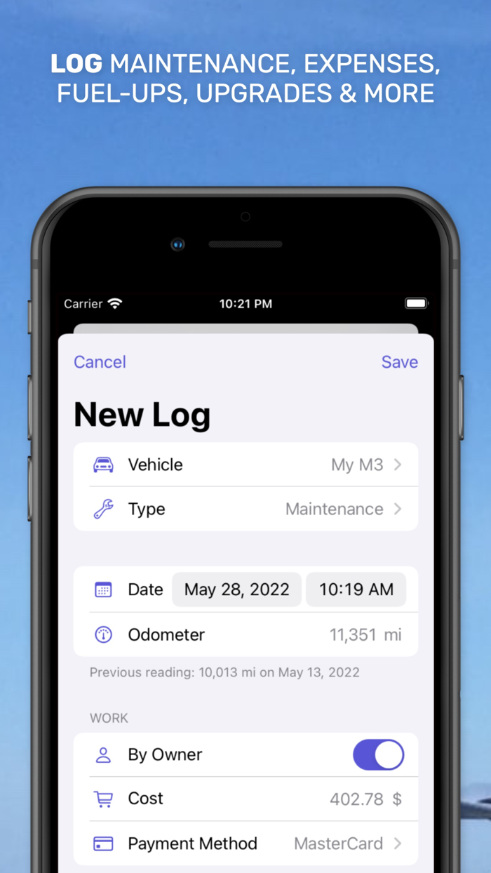 Motorist Car Maintenance