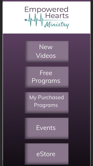 Empowered Hearts Ministry Screenshot