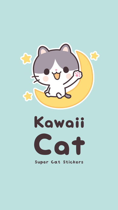 Screenshot #1 pour Kawaii Cat Stickers (Global)